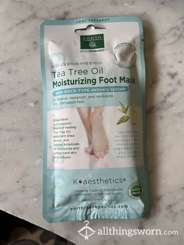 Tea Tree Oil Moisturizing Socks