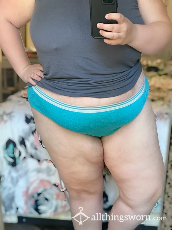 Teal Workout Panties