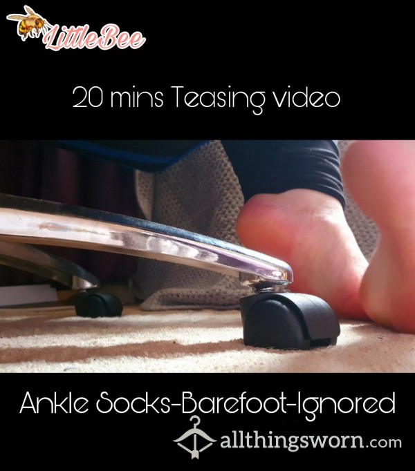 Teasing Ignore Foot Fet**h Video- 20mins