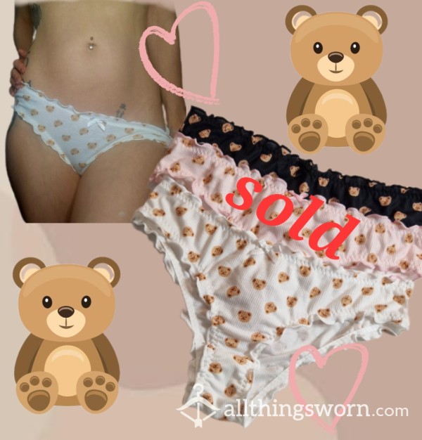 Teddy Bear Panties🧸