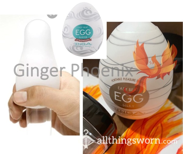 Tenga Egg With My Pu**y Scent ;)