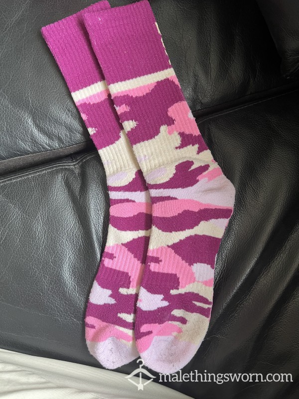 Thick Long Camo Socks