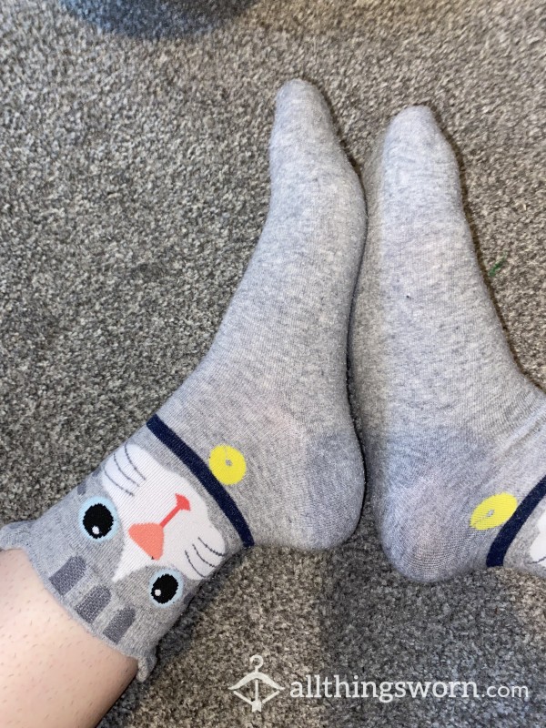 Thick Pu**y Cat Socks