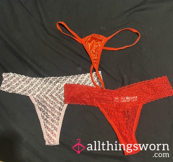 Thong Mix - Lace And String Thongs