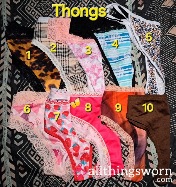 Thongs - Listing 1