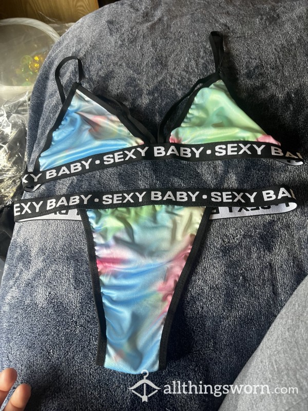 Tie Dye Lingerie