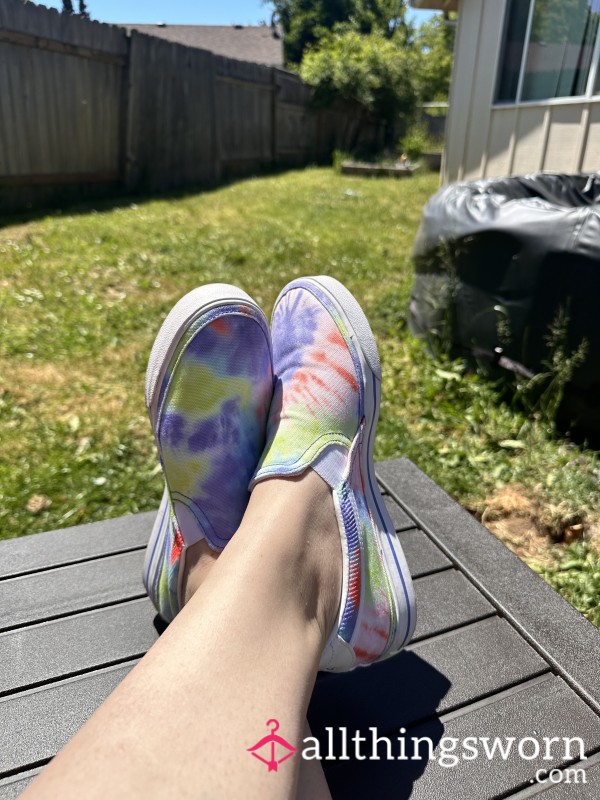 Tie Dye Nike Slip On