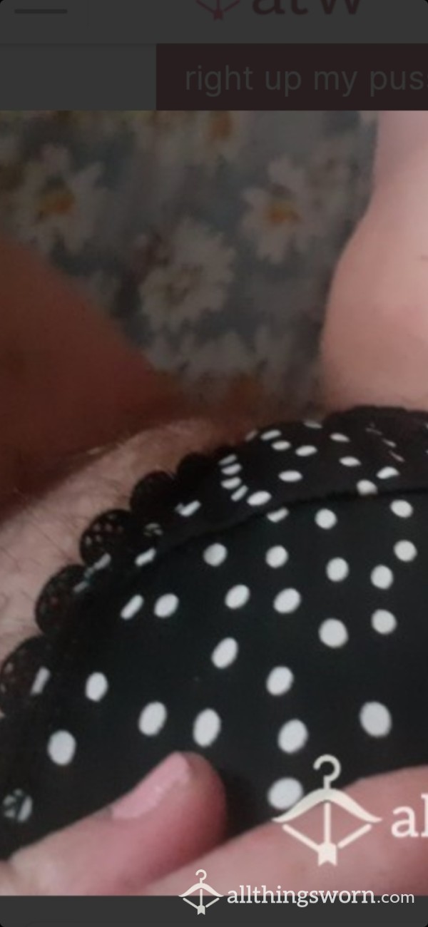 Tiny Polka Dot Thong X