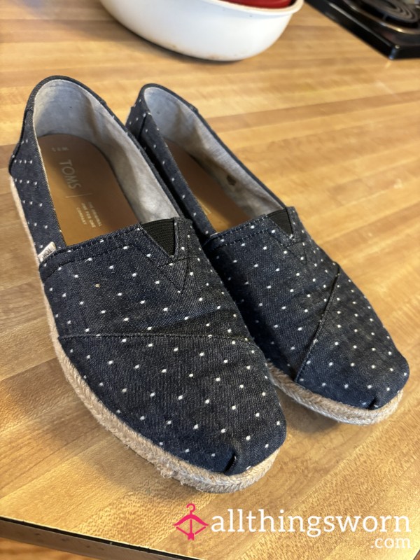 Tom’s Rope Woven Slip Ons