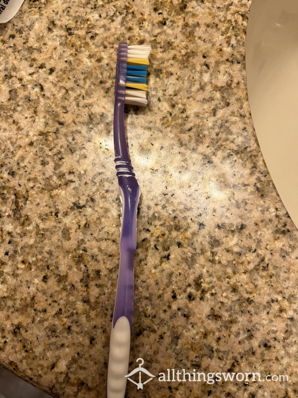 Well Used Toothbrush