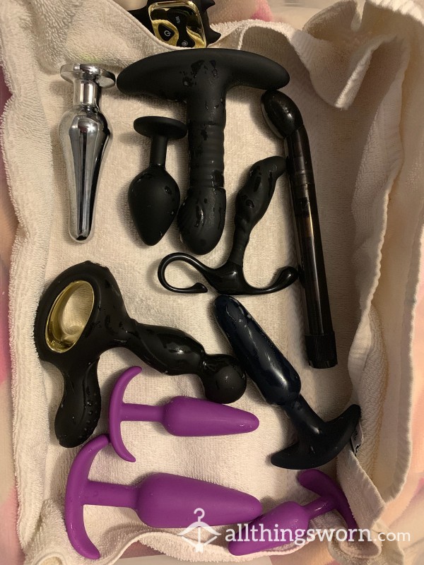 Toys! Prostate Toys, Rabbit Vibes, A**l, Double Ended Di**o, Gla**!