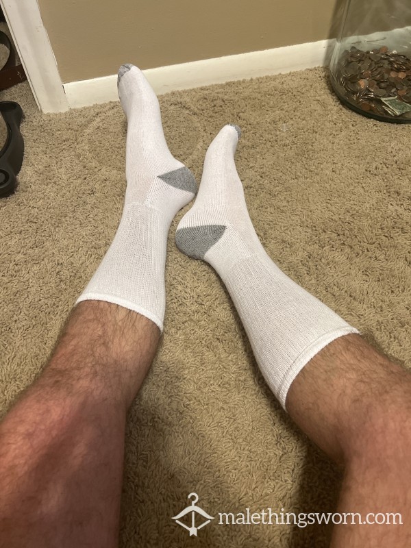 Worn Tube Socks