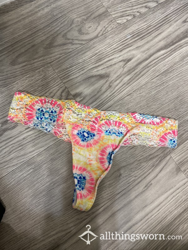 Tye-dye S**y Worn Thong