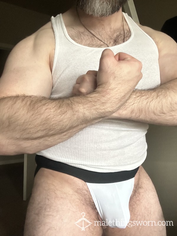 Uncut C*m And Musk Daddy Jock Sz Xl