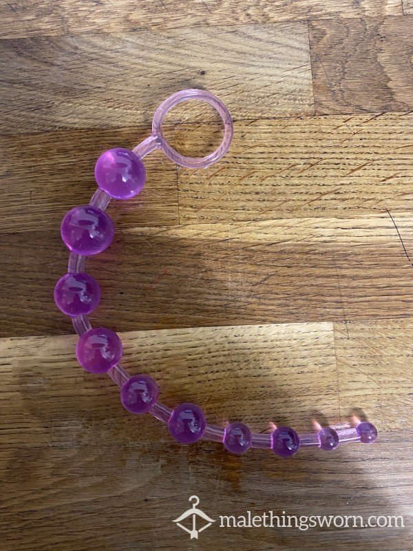 Used A**l Beads With A Video Of Me Using Them