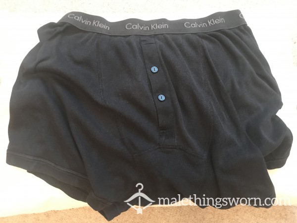 Used Black CK Boxers