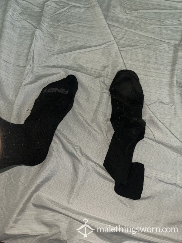 Used Black Socks