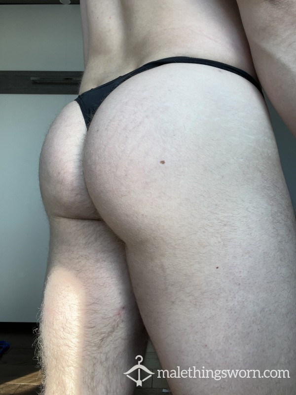 Used Black Thong