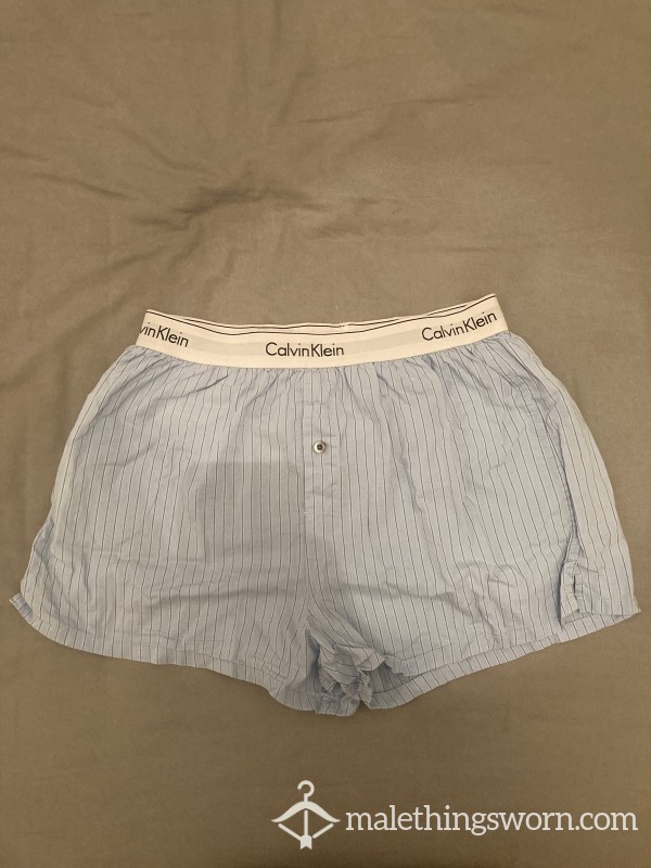 Used Calvin Klein Boxer Shorts - You Can Have Them However You Want: Covered In C*m, Pi*s, Sp*t, Sweat, Stink... Whatever ;)