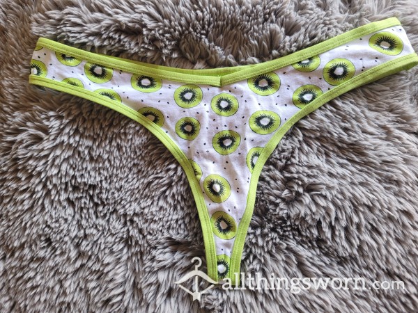 USED Cotton Thong **Kiwi Edition**