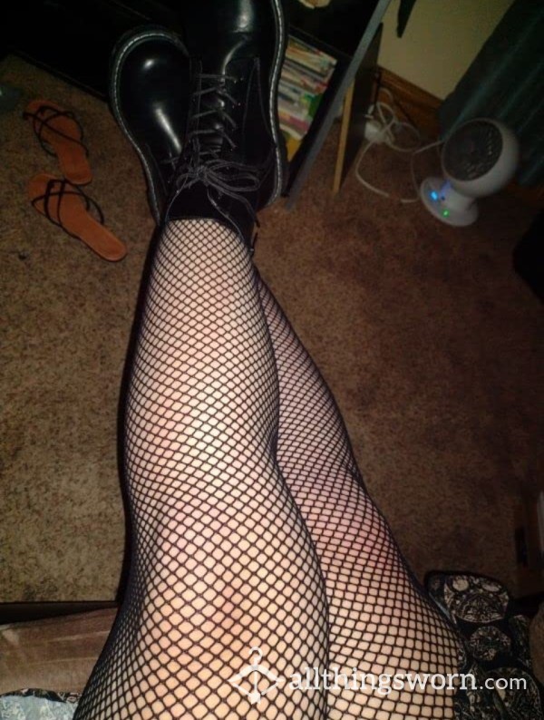 Used Fish Net Stockings