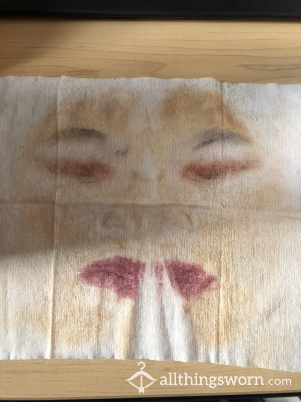 Used Make Up Wipe