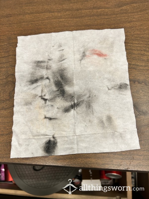 Used Makeup Wipe