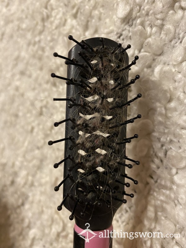 Used Old Hair Brush