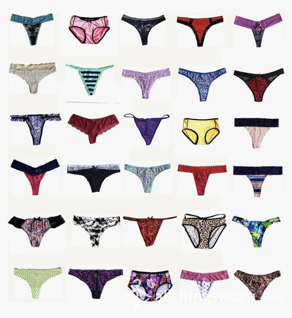 Used Panties Bundle