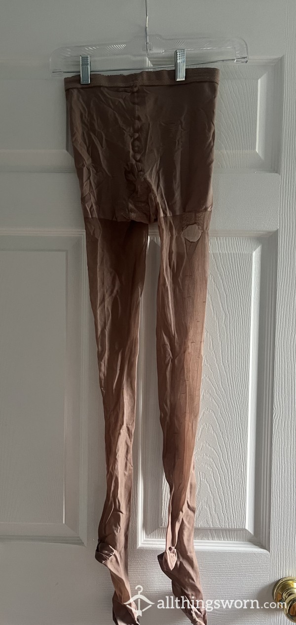 Used Pantyhose Unwashed