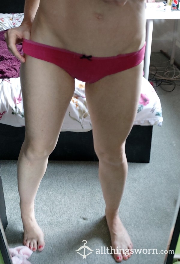 Used Pink Panties