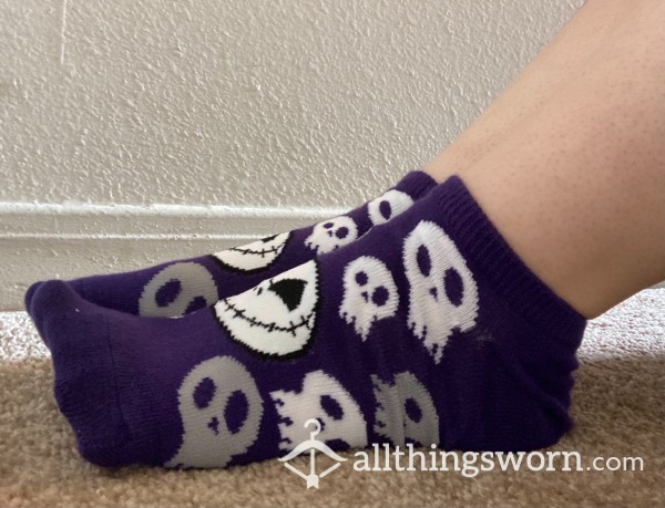 USED SOCKS Xoxo Nightmare Before Christmas