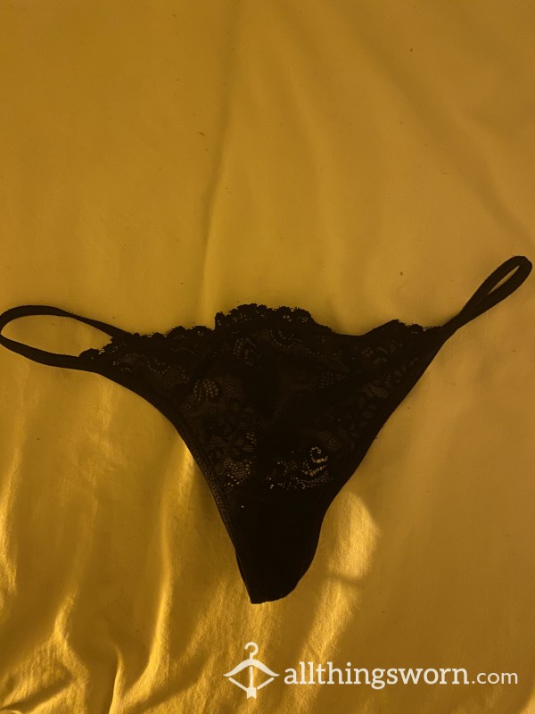 USED Thong, Juicy And Sweaty