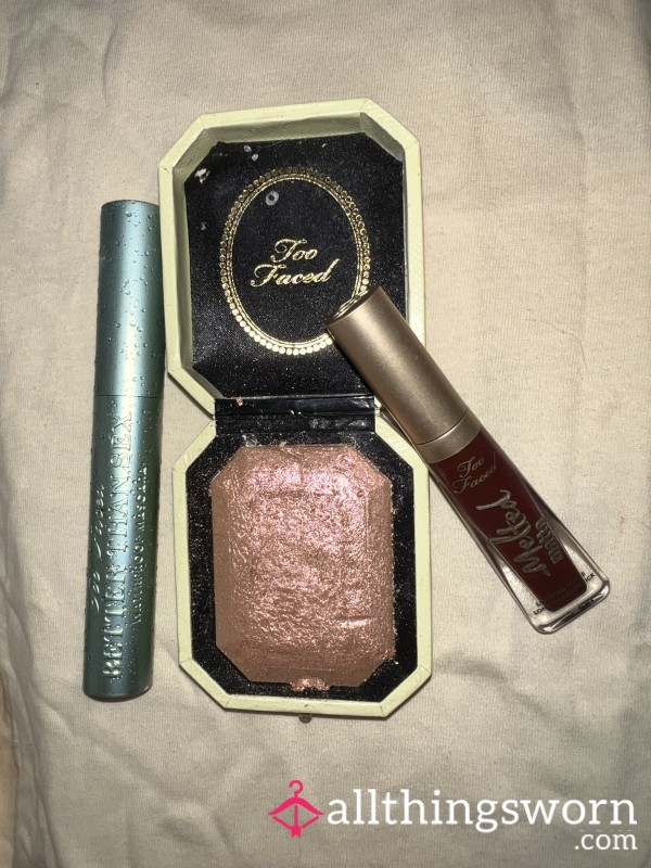 Used Too Faced Sissy Makeup Starter Kit - Free Shipping