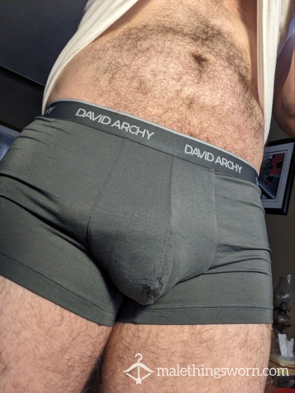 Used Well-worn Boxer Briefs - Medium - David Archy - Free Shipping