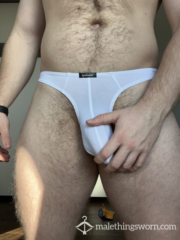 Used White Thong