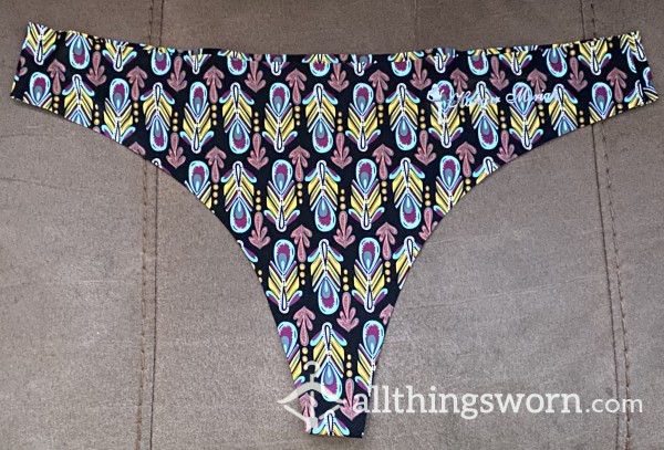 Used Women’s Fancy Pants Thong