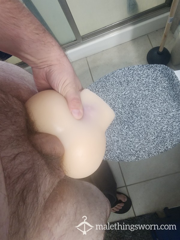 User Stretched Out And Filled S** Toy