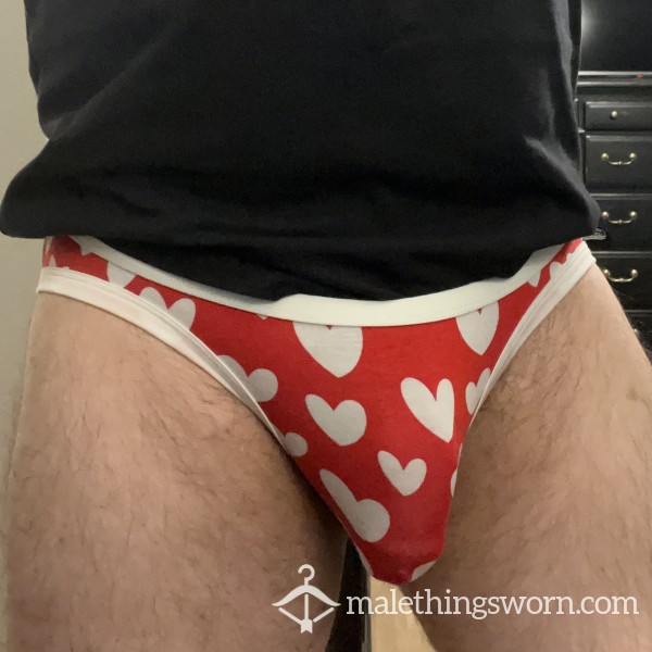 Valentines Day Heart Briefs (L) ❤️