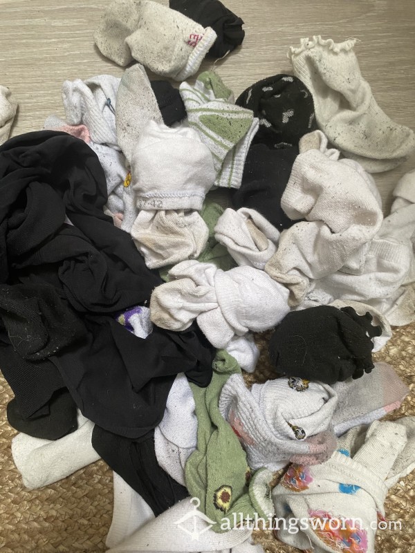 Various Dirty Socks