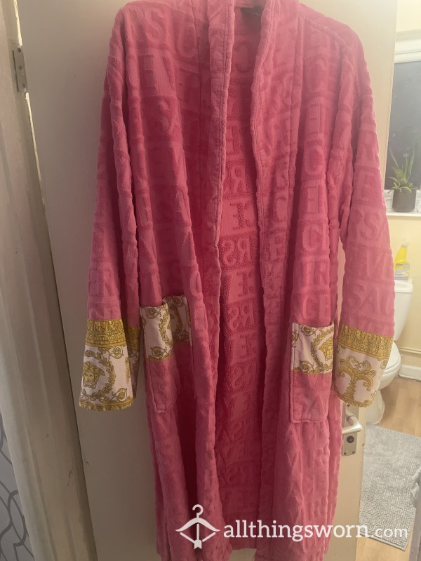 Versace Pink Robe