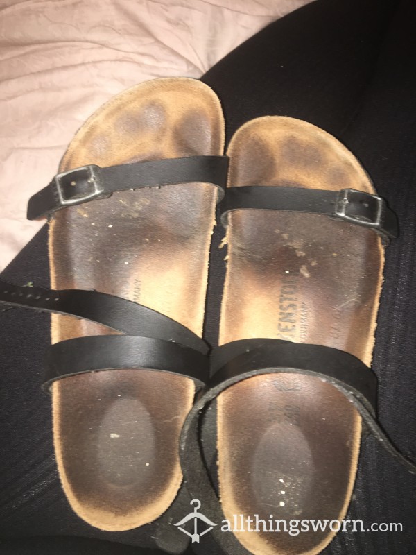 VERY Pungent Strappy Birkenstocks