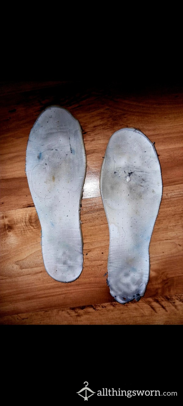 😷😈 Very, Stinky N Worn Custom Insoles! 😈😷