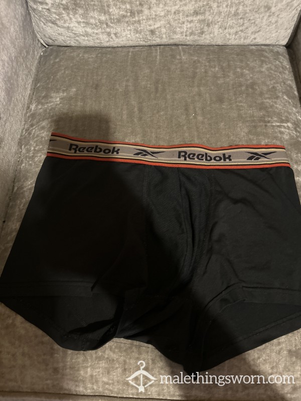 Very Sweaty Spandex Reebok Boxers Large 🥵