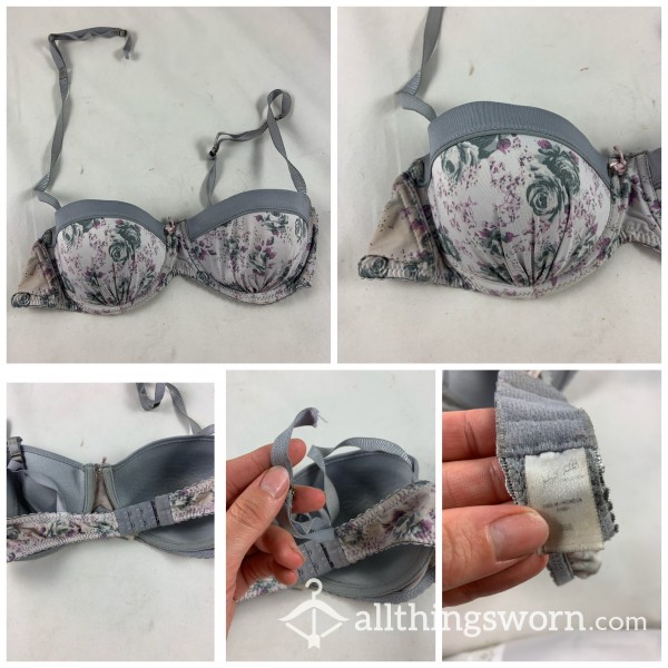 Very Used Cute Girlie Bra Push Up Bra