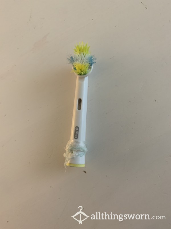 Very Used Toothbrush Head