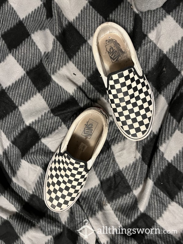 Very Used Vans 9 1/2 W