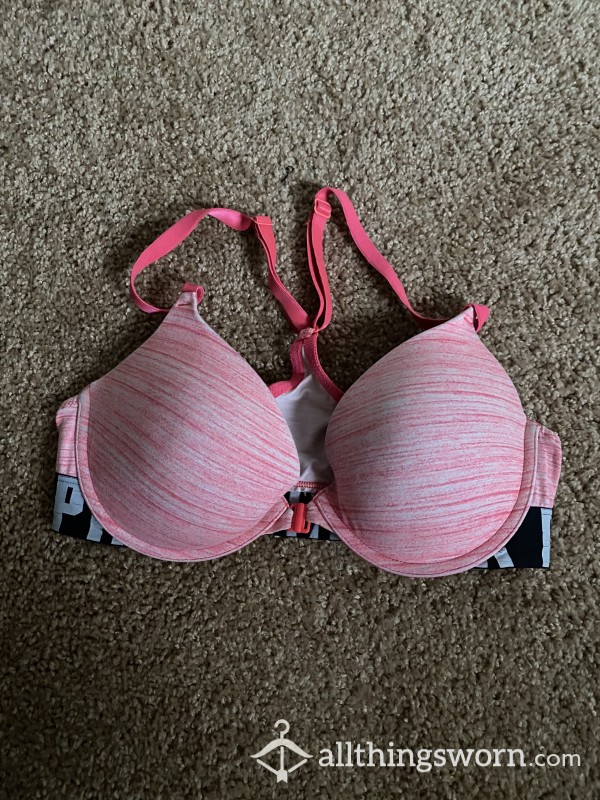 Very Well Used Stinky Pink Bra