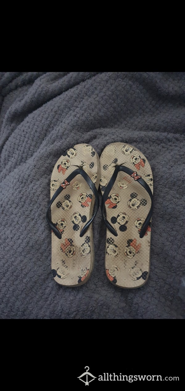 Very Well Worn Flip Flops