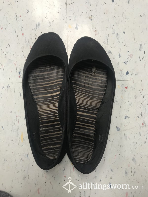 Very Well Worn Teaching Flats